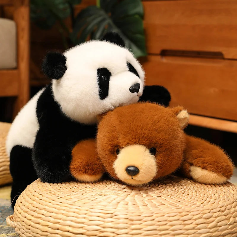 Weighted Hug Plush — Panda, Polar Bear, Sloth & More (30cm / 45cm)