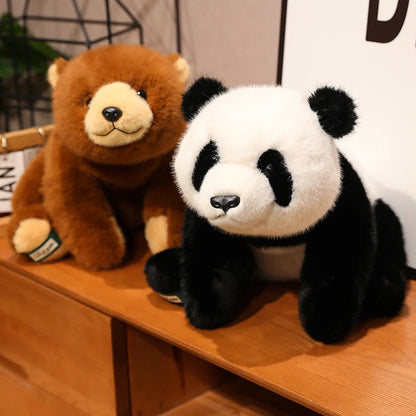 Weighted Hug Plush — Panda, Polar Bear, Sloth & More (30cm / 45cm)